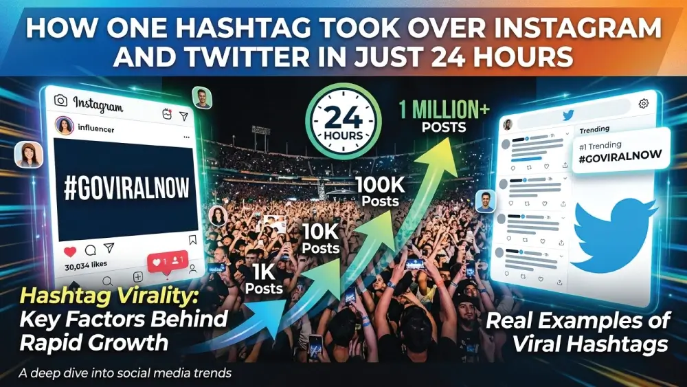 You are currently viewing How One Hashtag Took Over Instagram and Twitter in Just 24 Hours