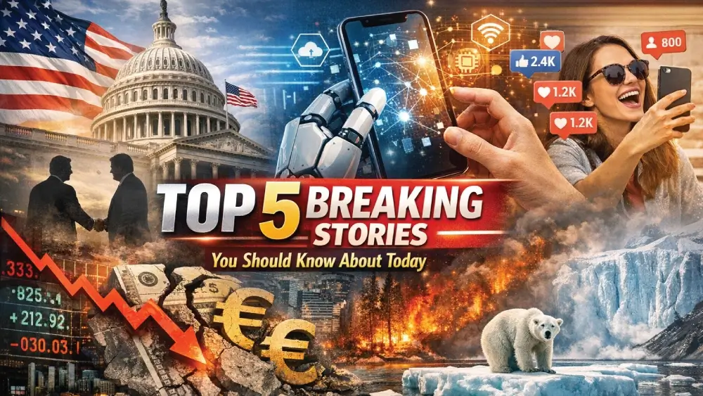 You are currently viewing Top 5 Breaking Stories You Should Know About Today