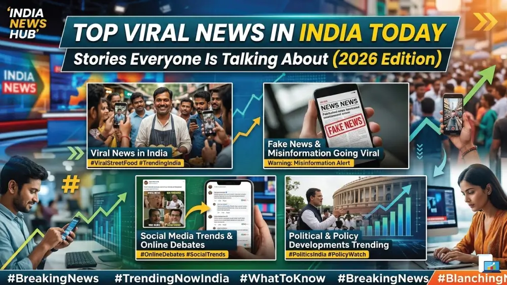 You are currently viewing Top Viral News in India Today: Stories Everyone Is Talking About (2026 Edition)